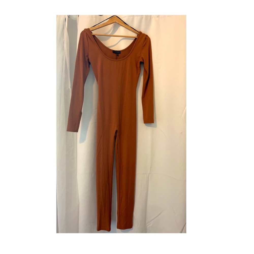 Pecan colored jumpsuit